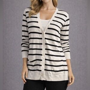 Ralph Lauren Golf blue label Striped Cardigan M